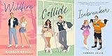 Hannah Grace & Bal Khabra Young Adult Fiction Books - Wildfire, Off the Ice, Icebreaker