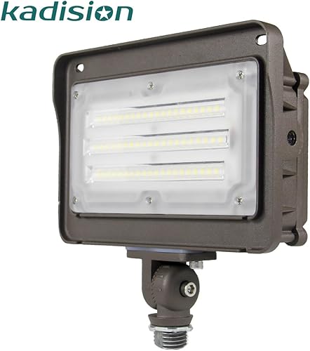 Miniatura 8 de Luz de inundación LED para exteriores con fotocélula del atardecer al amanecer, 50 W, 6500 lm, IP65, impermeable, ajustable, montaje en nudillos,