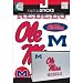 me & my BIG ideas laptopSTICKS Removable Laptop Stickers, Mississippi (Ole Miss) Rebels