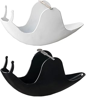 2 Pack Incense Coil Burner,Snail Shaped Incense Coil Burners Mosquito Coil Holder Incense Burner Decor for Home Office Party(Black,White)