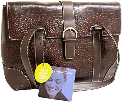 Heritage Travelware 44362R Franklin Covey Breanna Brown Laptop Tote
