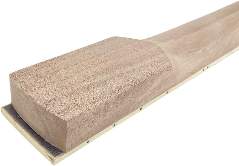 DIY Electric Guitar Neck- 22 Fret 24.75 Inch Mahogany Neck Rosewood Fretboard With Binding Bolt on Heel for Build Guitars