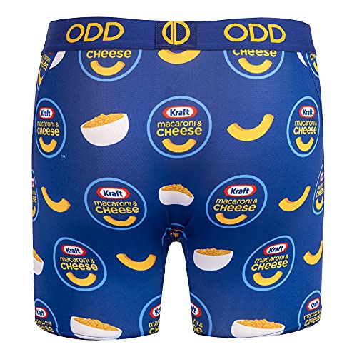 Odd Sox Men's Novelty Underwear Boxer Briefs Junk Food, Pizza, Mac & Cheese Styles2