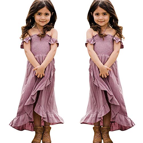 Mommy and Me Dresses Family Matching Outfits Off-Shoulder Ruffled Hem Summer Casual A Line Vacation Dresses4