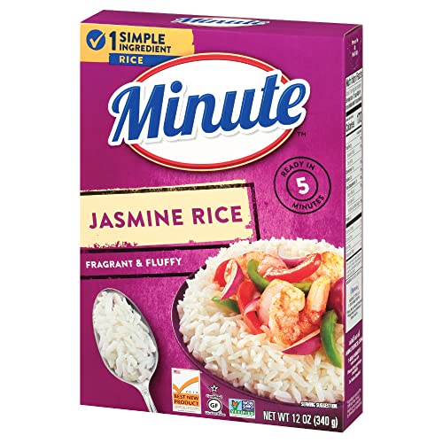 Comparison: Amy And Jacky Instant Pot Rice 5 Minute Jasmine Rice, Instant Jasmine Rice for Quick Dinner Meals, 12 Ounce Box