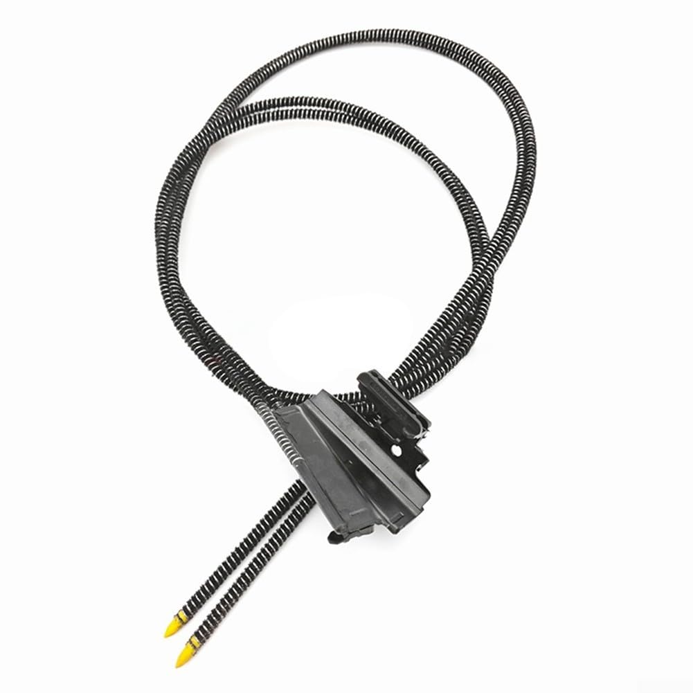 Câbles de toit ouvrant en verre pour F55 F56 F60 2017-2020, pièces de mécanisme de toit à ajustement direct, kit de rechange OEM 54107379616, câbles de guidage en plastique noir, 2 pièces