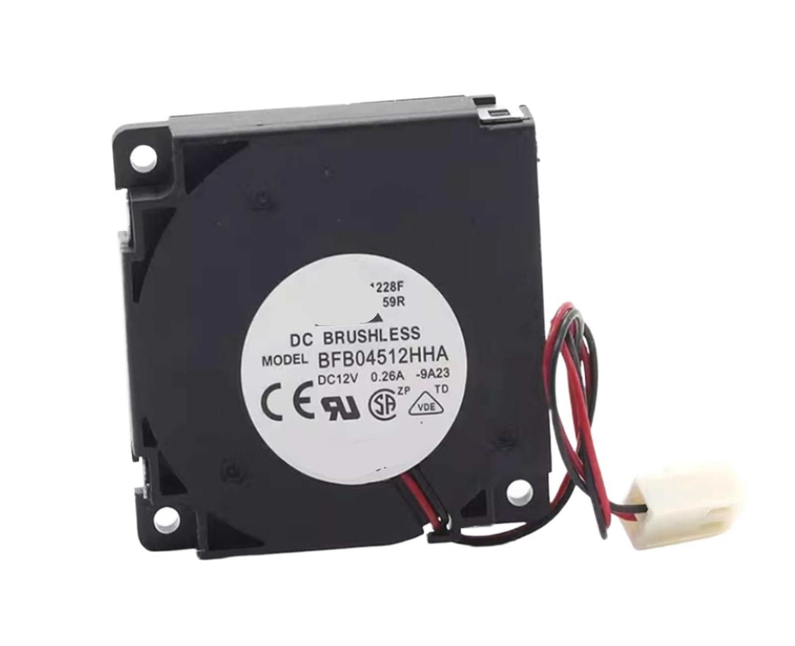 4,5 cm BFB04512HHA, 0,26 A wentylator dwuprzewodowy 12 V 4510