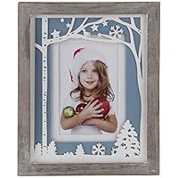 Algopix Similar Product 10 - Winter Laser Cut Wood Frame