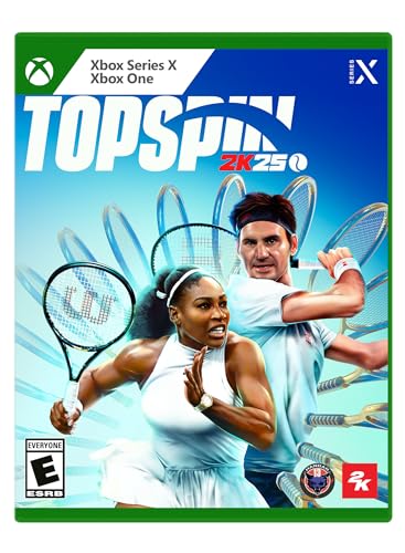 TopSpin 2K25 Xbox Series X jeu de tennis simulation sportive match de grand chelem