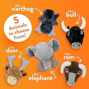 Spunky-pup-Knucklehead-Durable-Dog-Toy-2-in-1-Plush-Chew-Toy-for-Aggressive-Chewers-Chicken-Flavored-Dental-Chew-Durable-Double-Stitched-Squeaker-Ram - Cucciolini Doodles Spunky-pup-Knucklehead-Durable-Dog-Toy-2-in-1-Plush-Chew-Toy-for-Aggressive-Chewers-Chicken-Flavored-Dental-Chew-Durable-Double-Stitched-Squeaker-Ram