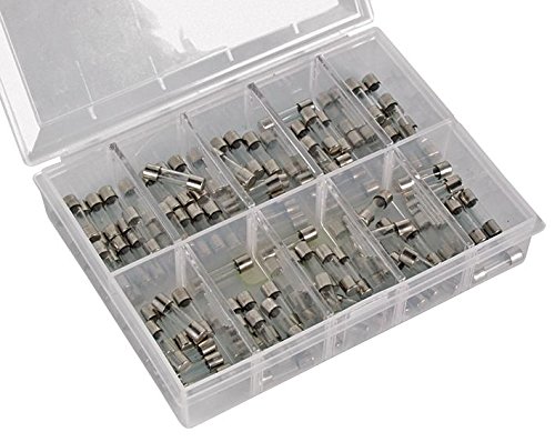 Set di fusibili, 5X20MM, 100PC | ASSORTIMENTI/Kit Fusibili, 1 X Qtà - K/FF