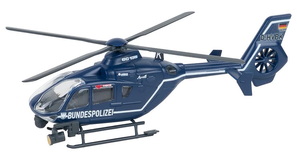 FALLER 131023 - Hubschrauber Bundespolizei - Spurweite H0, 140 mm x 224 mm x 42 mm