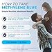 Vital Methylene Blue Drops 1% – Pharmaceutical Grade Methylene Blue for Humans, Supports Cellular Energy & Cognitive Function, Vegan, Non-GMO – 1 fl oz (30 mL)
