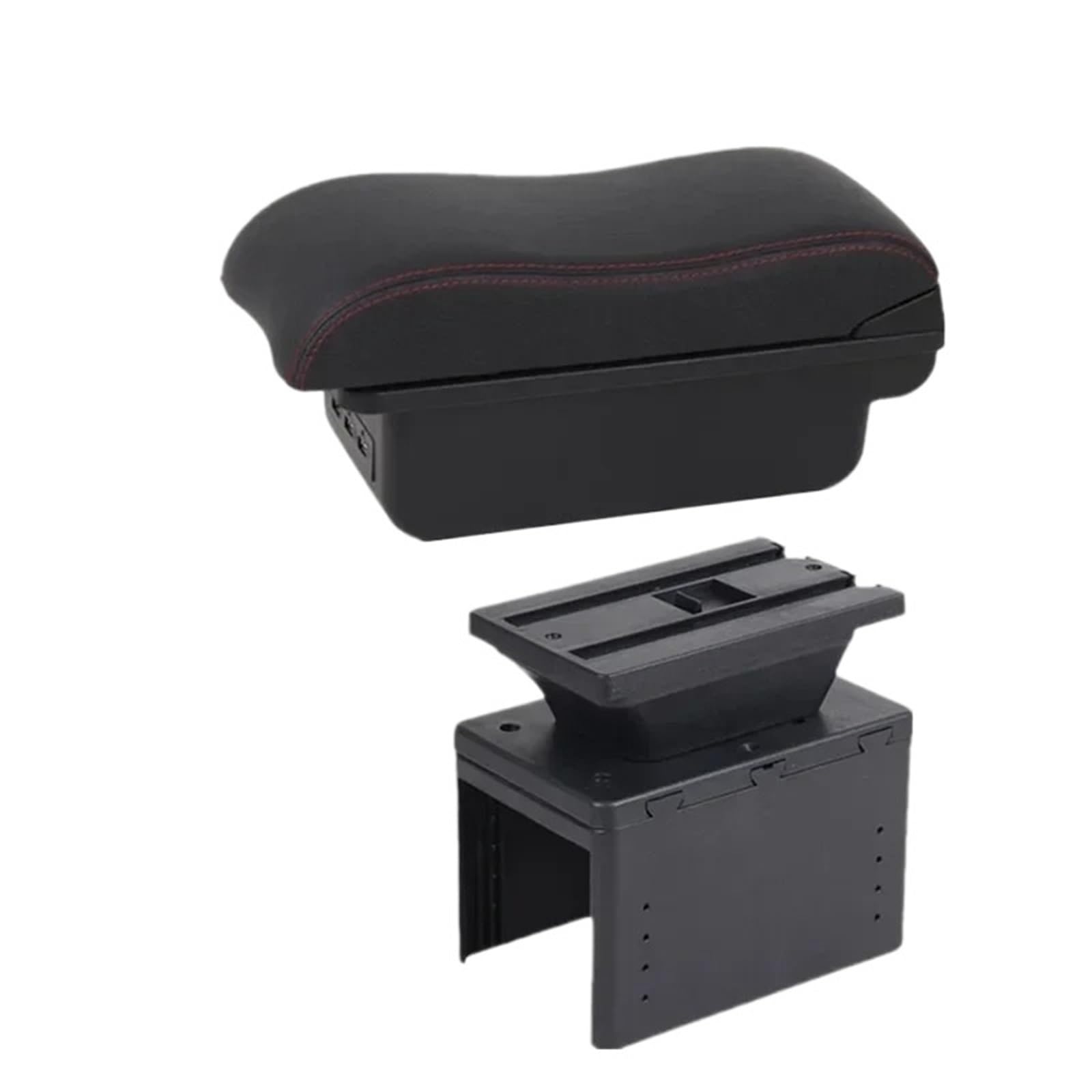 Car Armrest Box For For Fiesta MK8 Armrest Box Center Console