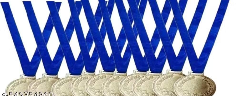 Sports Winner Silver Medal for School Games, Events & Tournaments (Pack of 12 (Silver)-picture-26