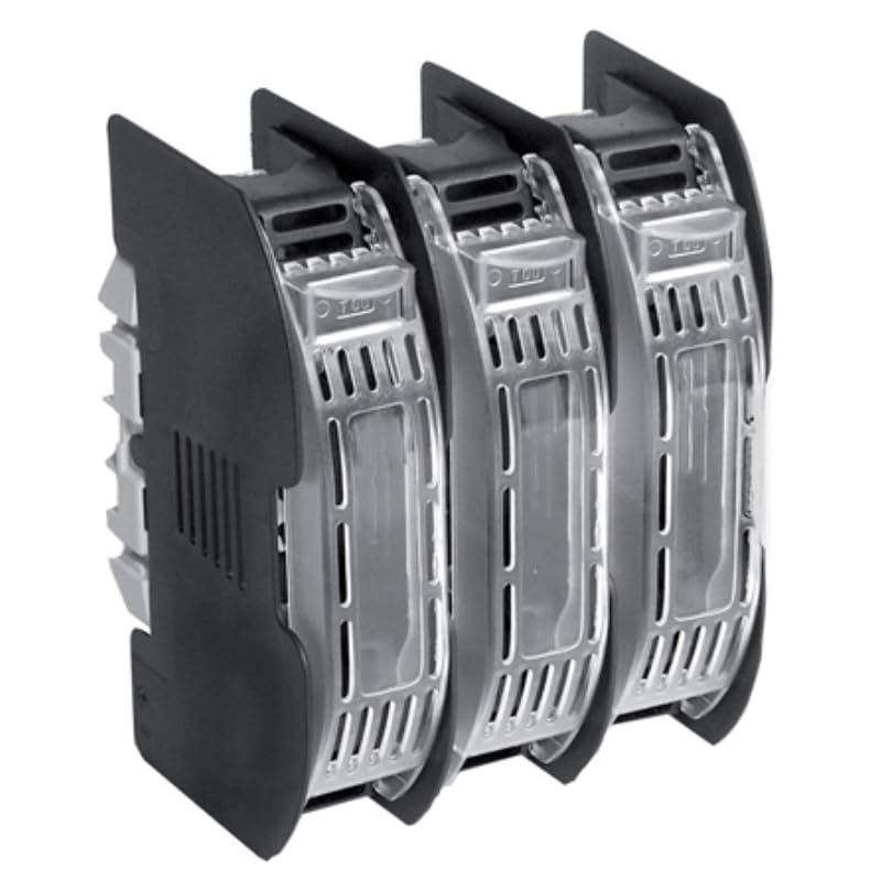 Wimex 5553177D Portafusibili, PNH 00X3-DIN, IP20