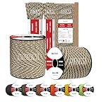 BROTREE – Brotree Paracord 550 4mm 50M 100% Nylon Seil Schnur Typ III 