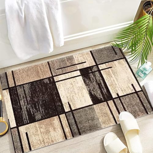 Tapis lavable à poils ras pour entrée et balcon résidentiel - 5