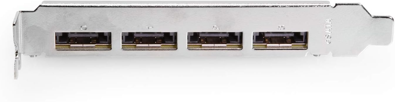 Coolgear Internal to External eSATA 4 Port PCI Bracket
