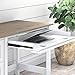 Bush Furniture Mayfield Computer Desk with Drawers| Table and Storage for Home Office Workspace, 54W, Shiplap Gray/Pure White