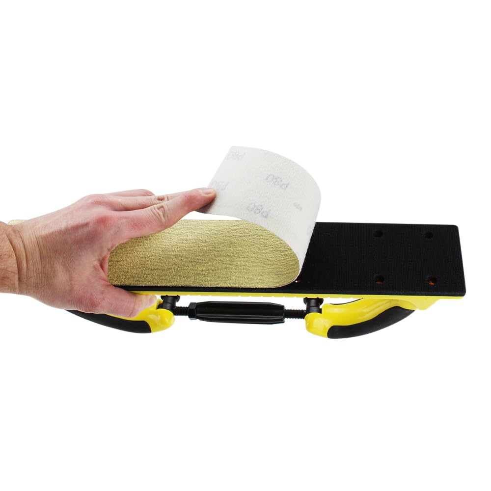 BHA Gold Longboard Hook & Loop Continuous Sanding Roll, 2-3/4" x 20 Yard - Durable, Cut-to-Size, Aluminum Oxide Sandpaper Sheets, Loading & Clog Resistant Gold Stearate Coating - 60 Grit