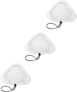 BONBELONG 3 Pack Steam Mop Pads Cleaning Cloths Microfiber Replacement,Compatible with X5 Vax H2O and Vileda