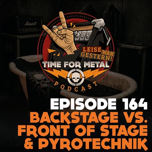 Page de couverture de Folge 164 - Knorkator über Backstage vs. Front Of Stage und Pyrotechnik