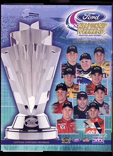 HOMESTEAD-NASCAR-FORD CHAMPIONSHIP WEEKEND PROGRAM-2004 VF