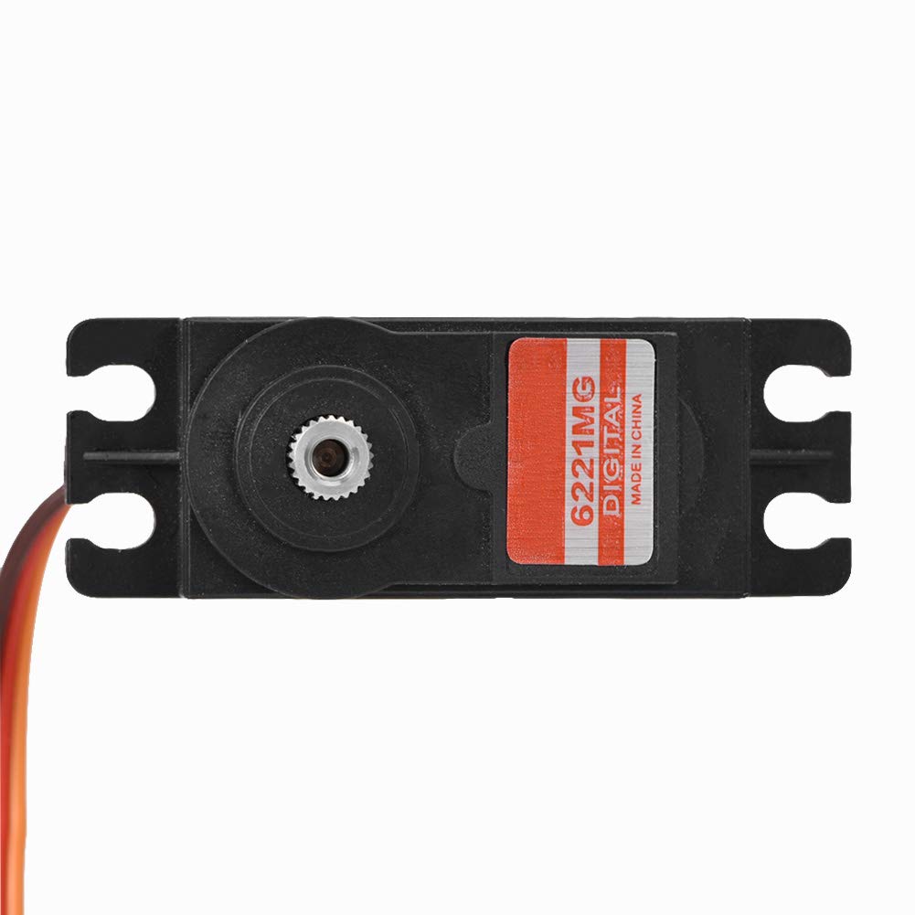 VGEBY Servo RC Digitale, 20KG Full Metal Gear, Coppia Elevata per Auto e Aeroplano RC 1/10 1/8