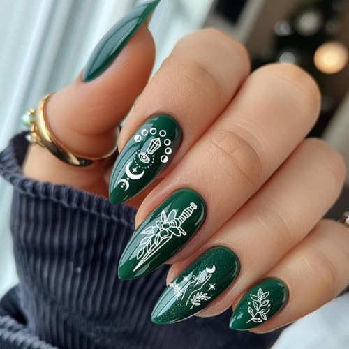 PH PandaHall 3pcs Moon Sun Nail Art Stamping Plate Nail Stamper Dreamcatcher Nail Stamping Plate Nail Stencils Print Nail Stencils Stainless Steel Nail Image Plates for Nail Art Design Manicure Salon - Image 6