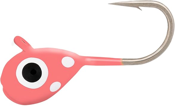 Northland Fishing Tackle Tungsten Mud Bug Ice Fishing Jig for Panfish, Assorted Sizes and Colors