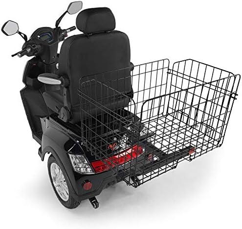 Challenger Mobility T1000 Jumbo Folding Scooter Basket (Good for Scooters with 1″x1″ Receiver)
