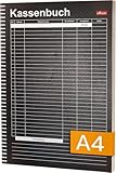 Gockler® KASSENBUCH A4: Für Selbstständige, Kleingewerbe & Haushalte | Einfaches Einnahmen-Ausgaben-Buch ohne MwSt | 100+ Seiten, schwarz
