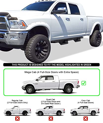 Estribos laterales acero inoxidable para Dodge Ram miniatura 2