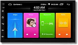 Central Multimidia 7pol 2gb 32gb Quadcore Carplay E Android sem fio serve para todos os carros.
