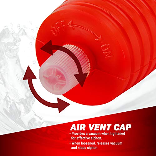 2Pk Tera Pump Trdp14 Siphon Manual Hand-Operated Liquid Transfer Pump For Light Oils, Kerosene, Or Water Based Chemicals #TOP3