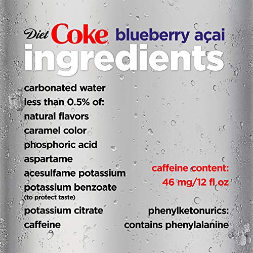 Image of McCafe Blueberry Acai Soft Drink, 12 fl oz (Pack of 8)