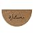 Barnyard Designs Half Moon Doormat Welcome Mat for Outdoors, Large Front Door Entrance Mat, 30x17, Brown (Welcome)