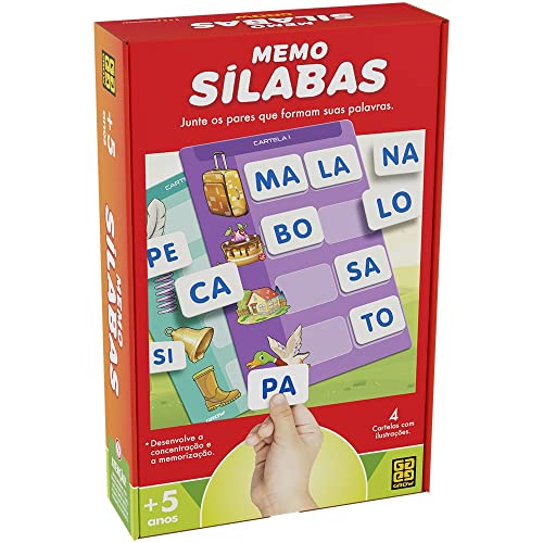 Jogo de Memória Sílabas