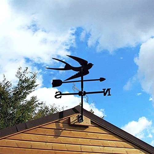 wiatrowskaz, Jaskółka Metalowy Wiatrowskaz RetroDecoration Weathervane