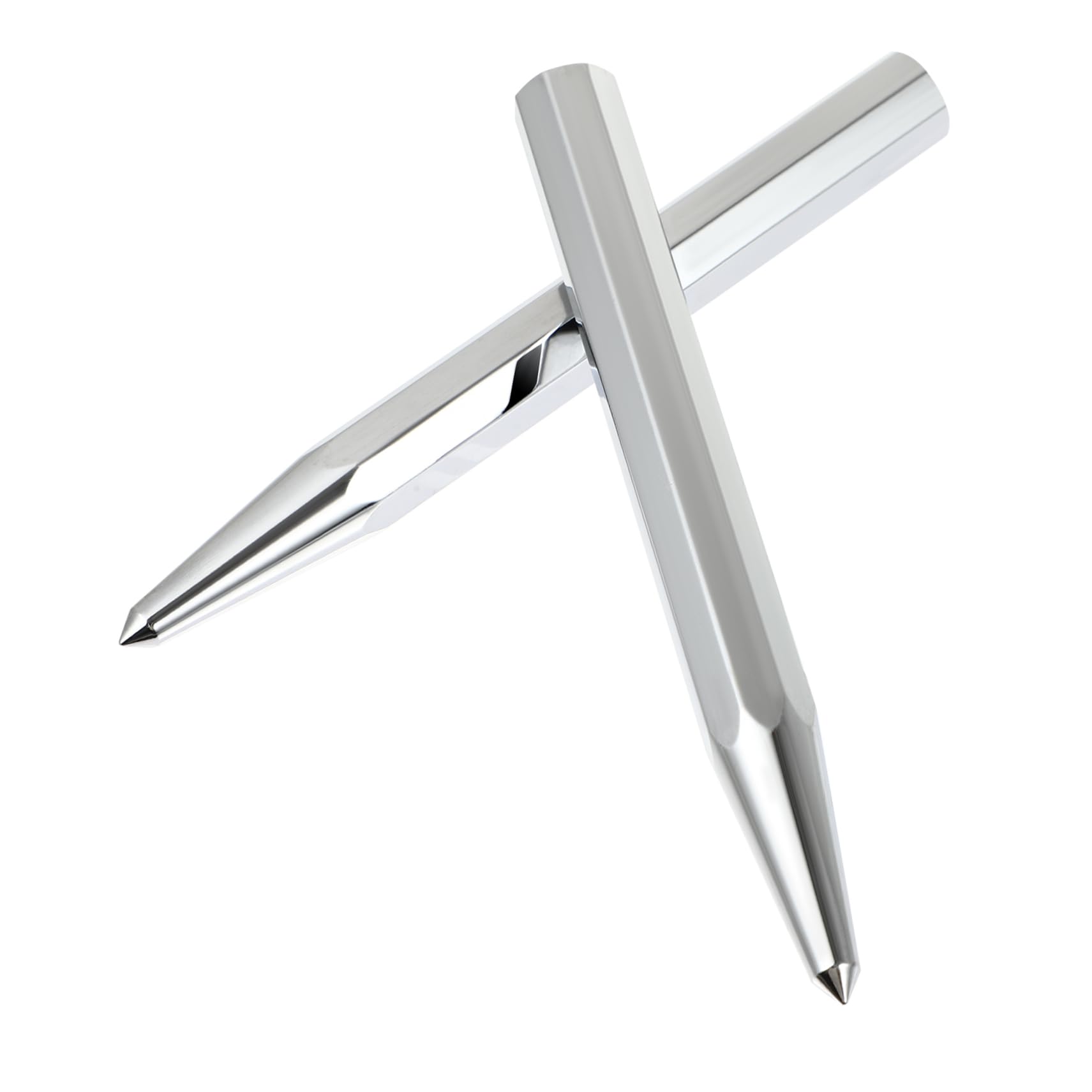 KALLORY Staking Punch Drift Pin Punch 2pcs High-carbon Steel Center Set Non-slip for Drilling