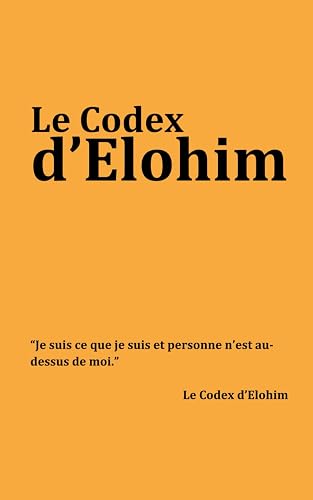 Le Codex d'Elohim 