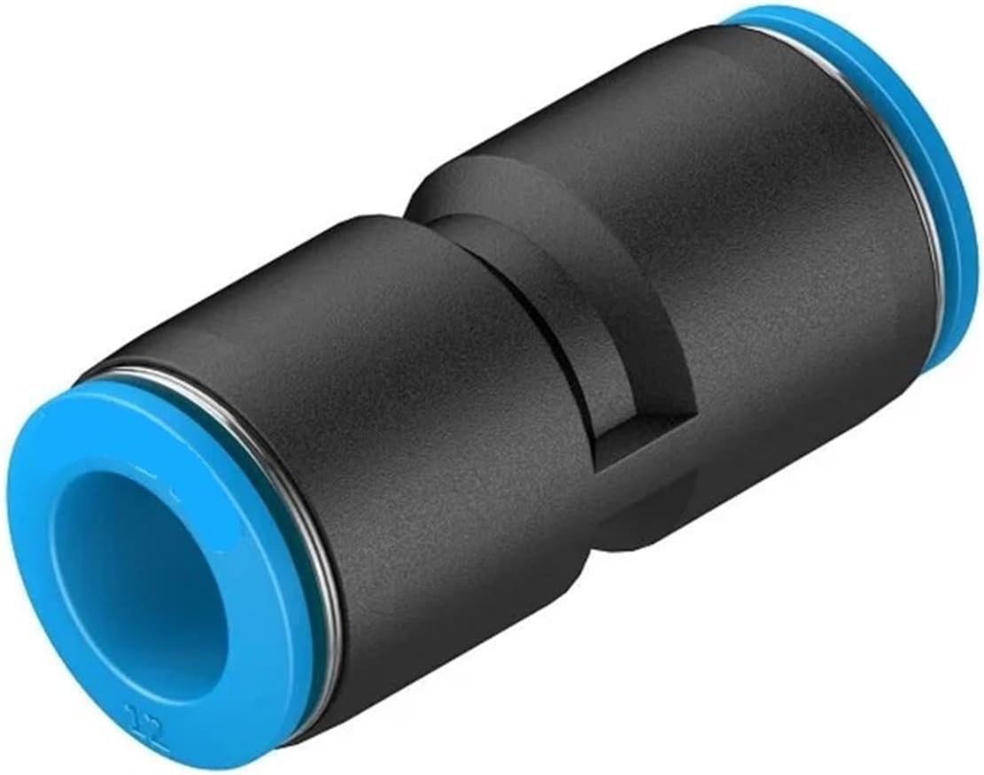 130690 QS-12-20 130608 QS-12-8 153044 QS-12H-10 132981 QS-12H-6 130624 QS-12H-8 Quick Connector 10Pcs(QS-12H-6)