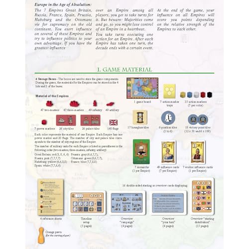 7 Empires juego de estrategia para 2-6 jugadores miniatura 5