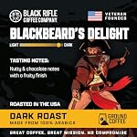 Black Rifle Coffee Dark Roast Ground Coffee Blackbeard's Delight 12 oz - Image 2
