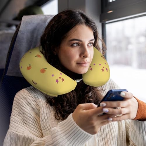 Almohada de viaje de espuma viscoelástica 30 cm x 25 cm miniatura 5