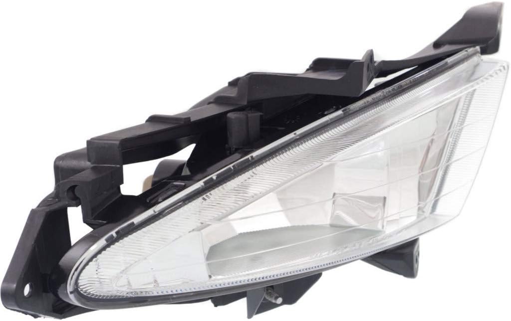 KarParts360 For Hyundai Elantra Fog Light 2007 2008 2009 2010 Driver and Passenger Side Pair CAPA HY2592127C