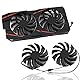 Dotodo 88MM T129215SU TPLD9210S12HH 4-polig Lüfter für Grafikkarte Kühler für Gigabyte GTX 1050 1060 1070 960 RX 470 480 570 580 Lüfter Ersetzen Sie Den Kühler (Grafikkartenlüfter-AA)