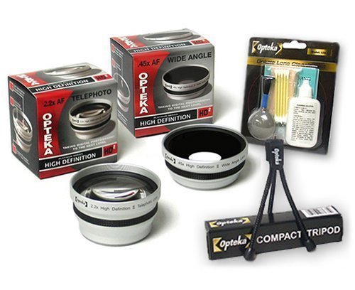 Amazon.co.jp: Opteka 0.45倍広角& 2.2倍望遠HD2プロレンズセット Fuji