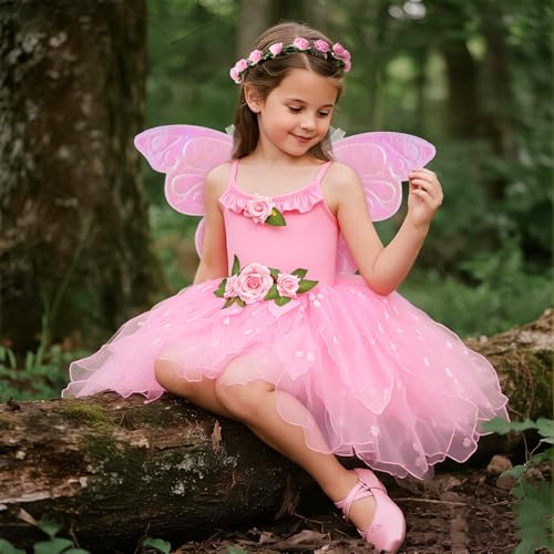 Disfraz de hada para niñas 5-7 años miniatura 2